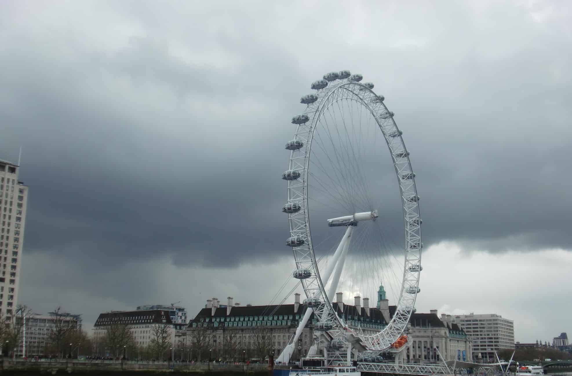 qué temperatura hace en londres