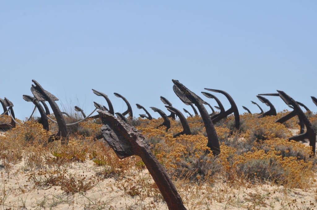 playa falesia algarve portugal