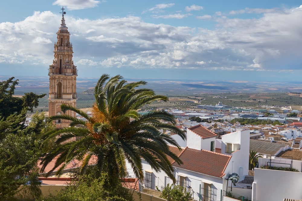 pueblos de sevilla mapa