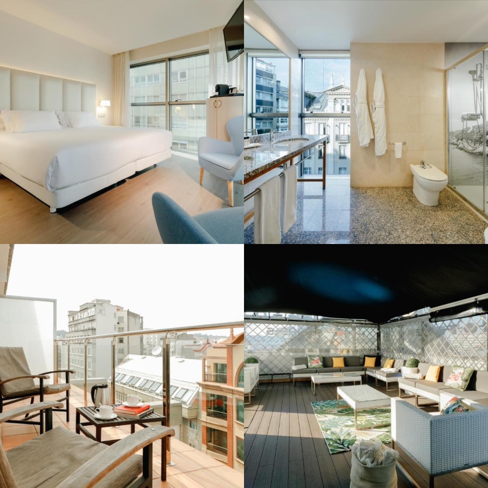 donde alojarse en a coruña