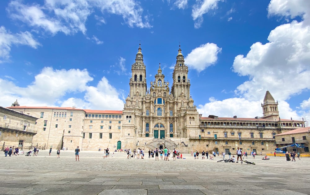 mapa de santiago de compostela