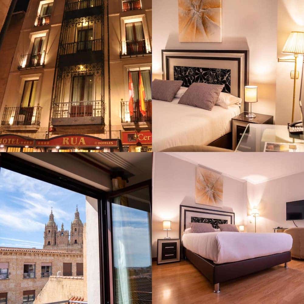 hoteles donde alojarse en salamanca