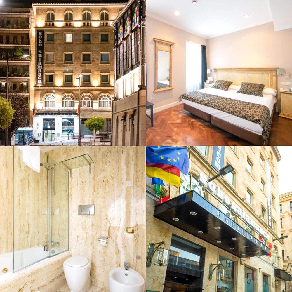 hoteles donde dormir en salamanca