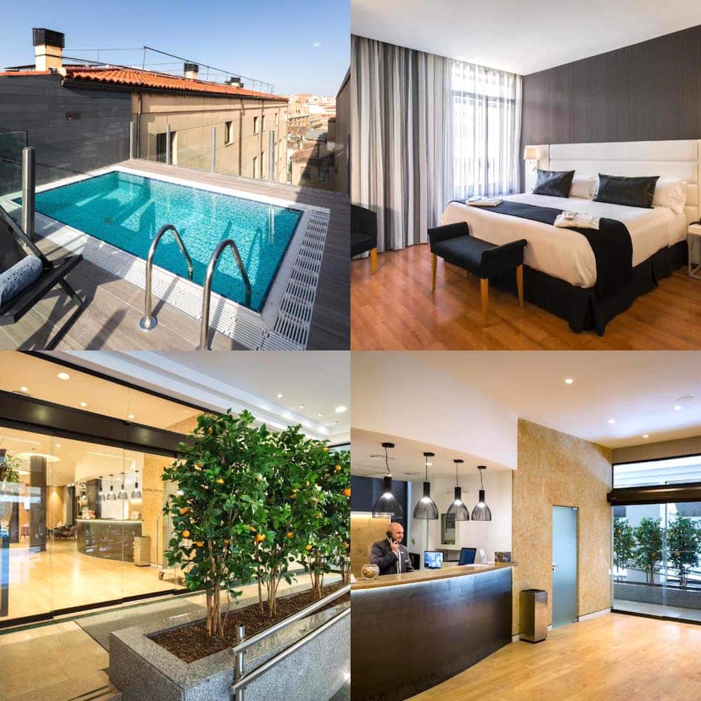 hoteles dormir en salamanca