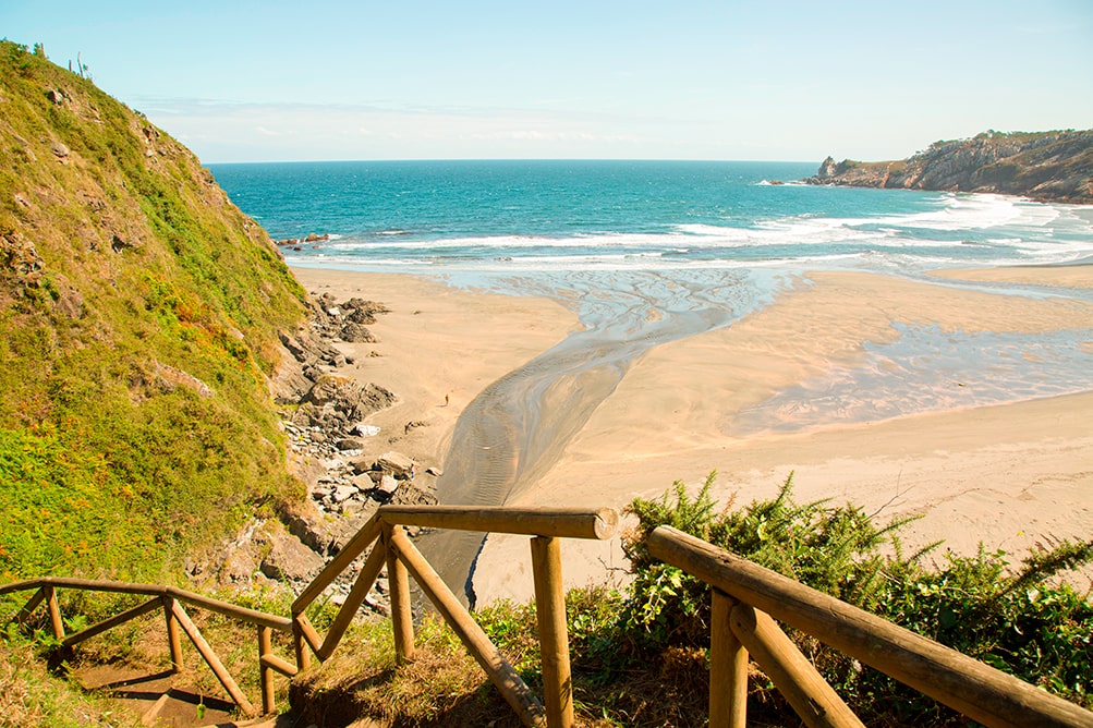 asturias playa interior