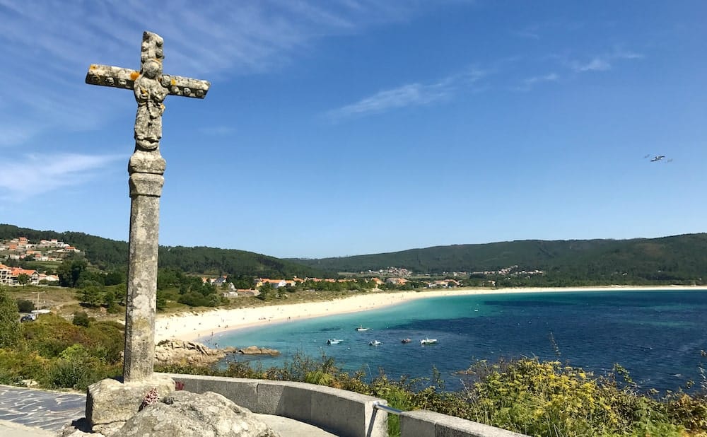 playas en la coruña