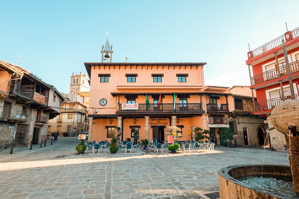 mapa caceres provincia pueblos