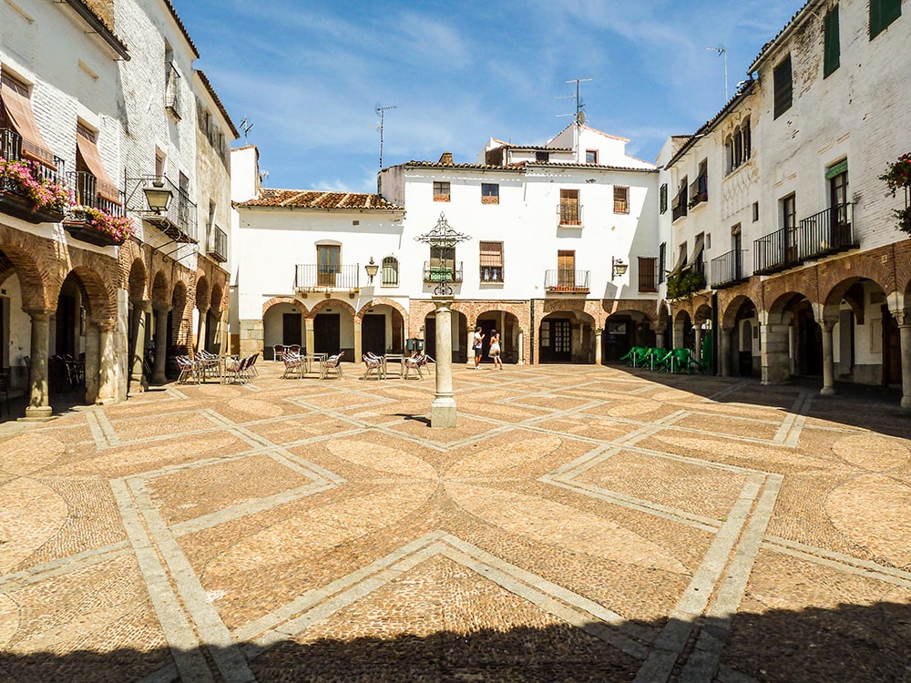 mapa extremadura pueblos