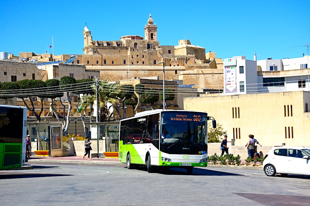 mapa autobuses malta