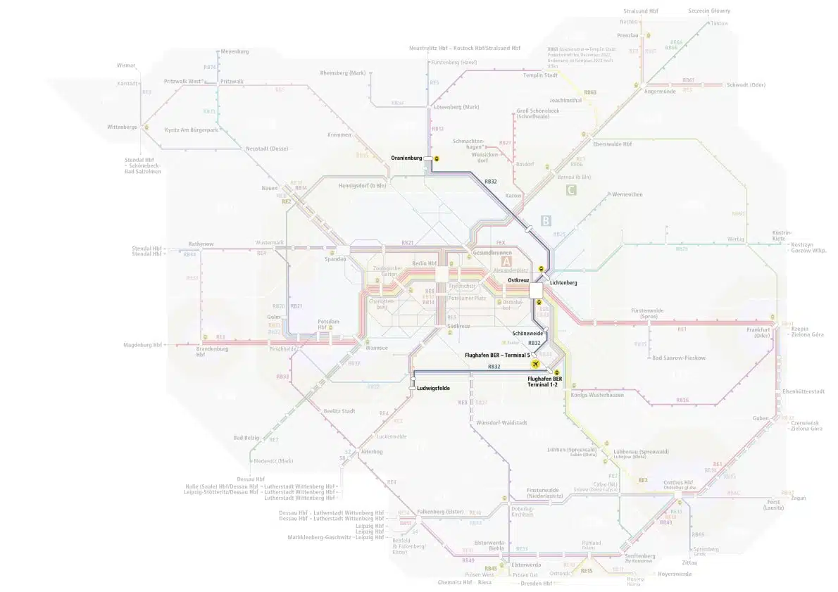 rb32 tren aeropuerto de berlin