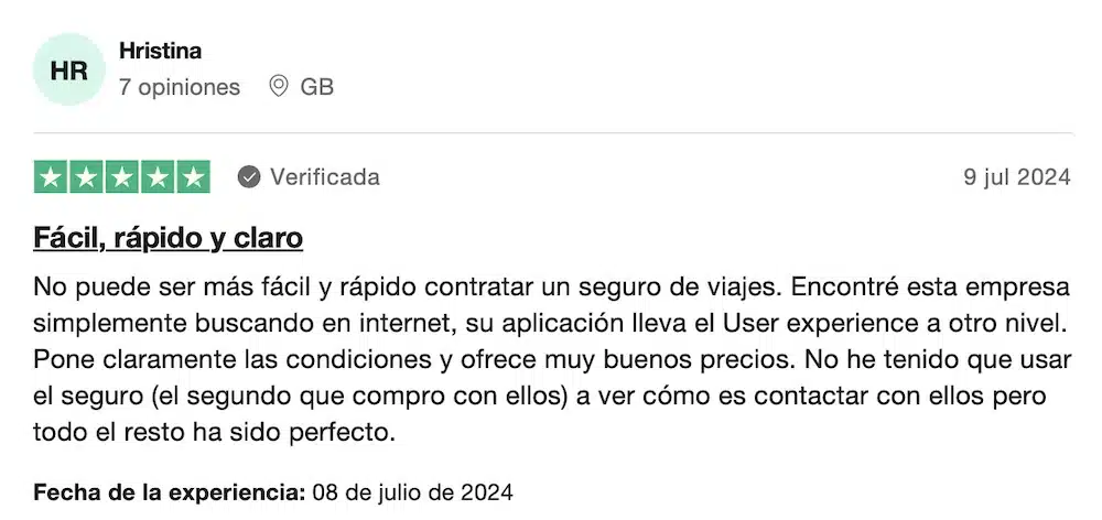 Opinion sobre Heymondo seguros