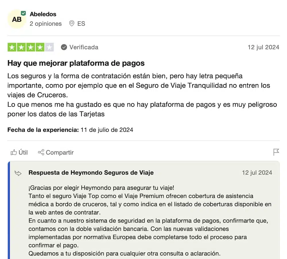 Heymondo opiniones seguros de viaje