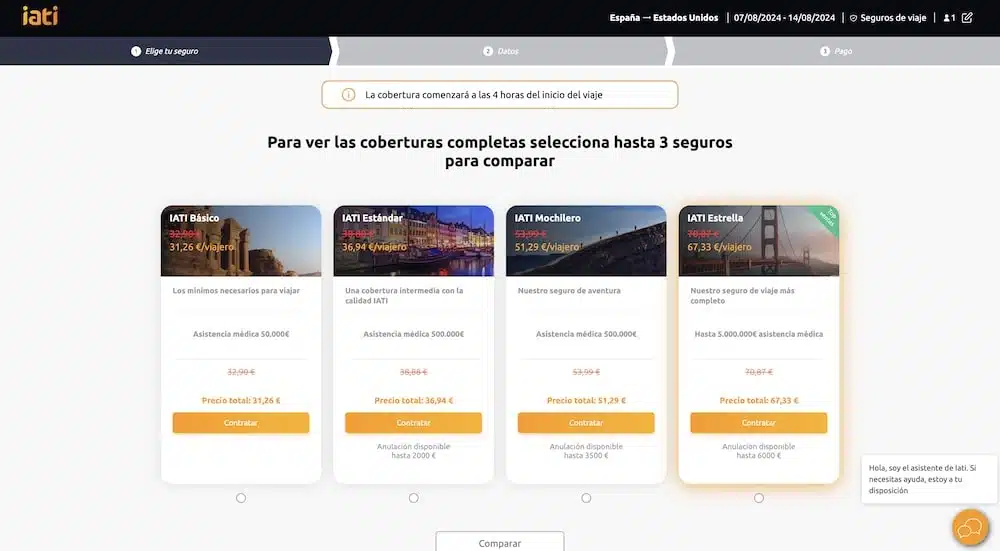 descuento seguro de viaje iati