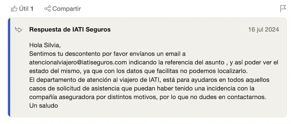 iati seguros descuento 10