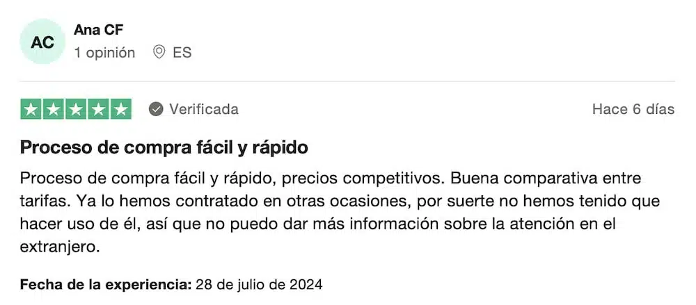 intermundial mejores seguros de viaje