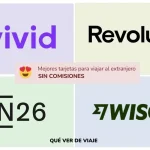 mejores tarjetas para viajar al extranjero sin comisiones