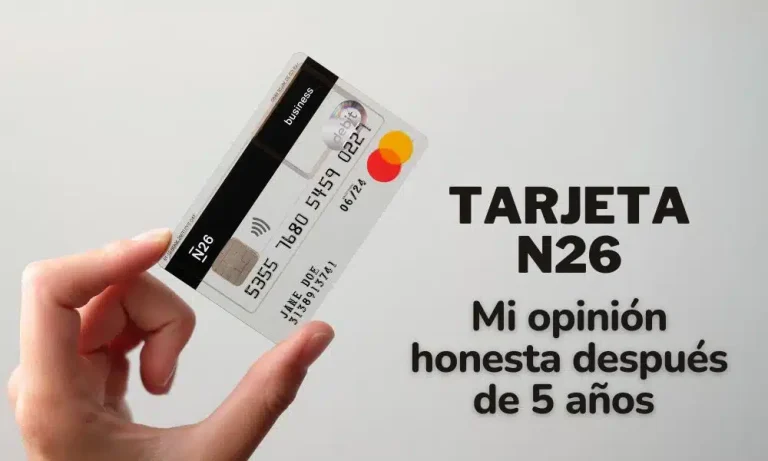 tarjeta n26 de viaje