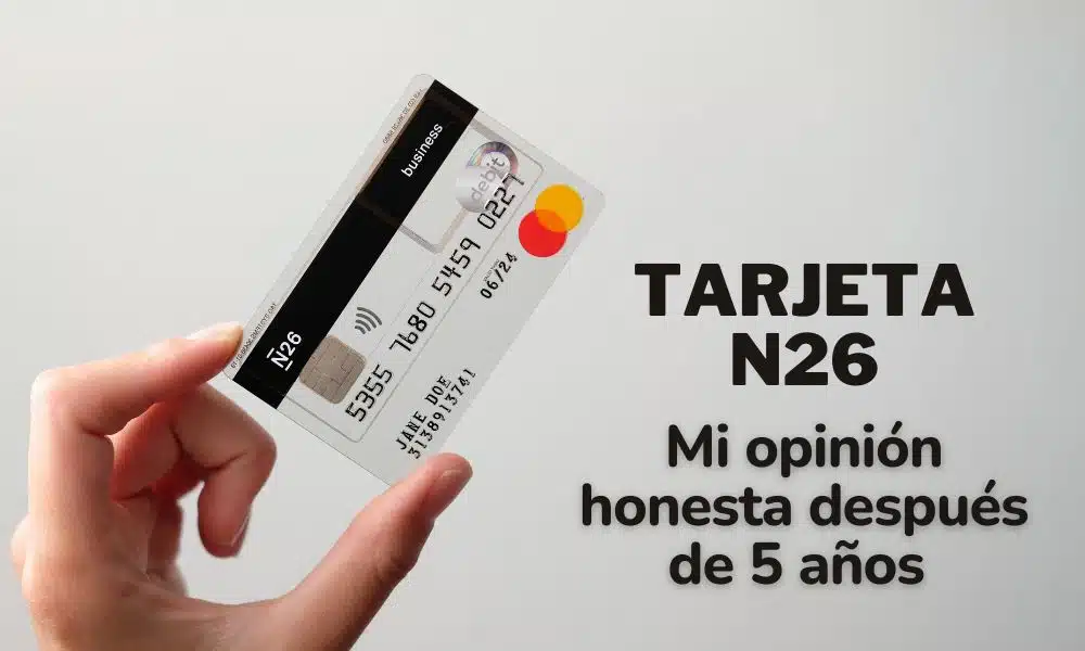 tarjeta n26 de viaje