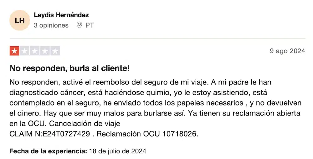 seguro viaje europ assistance