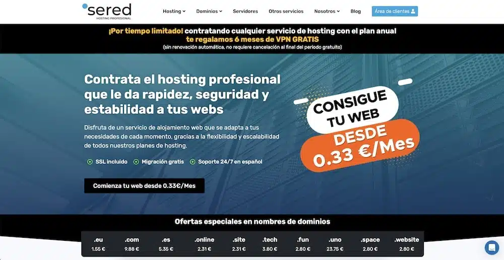 cupon descuento sered