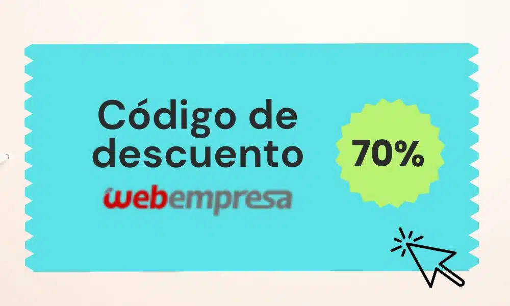 cupon descuento webempresa