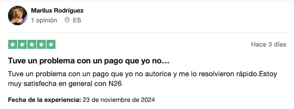 n26 opiniones