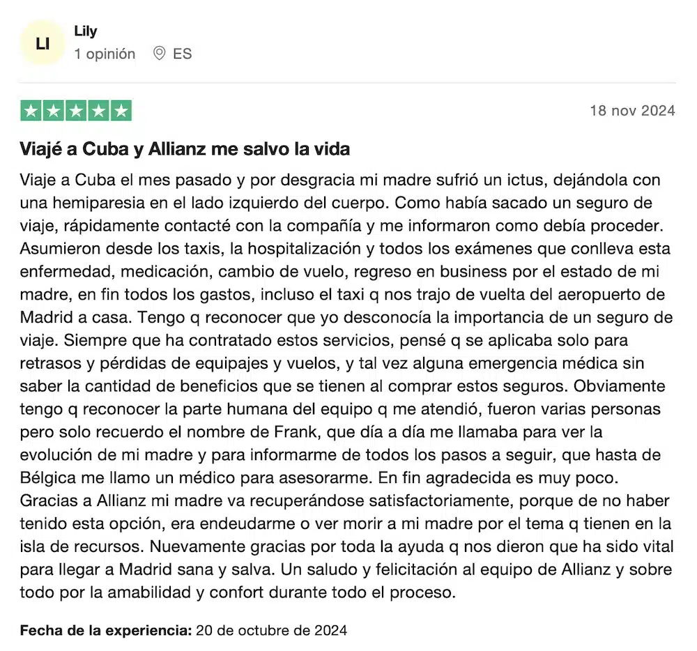 allianz assistance travel