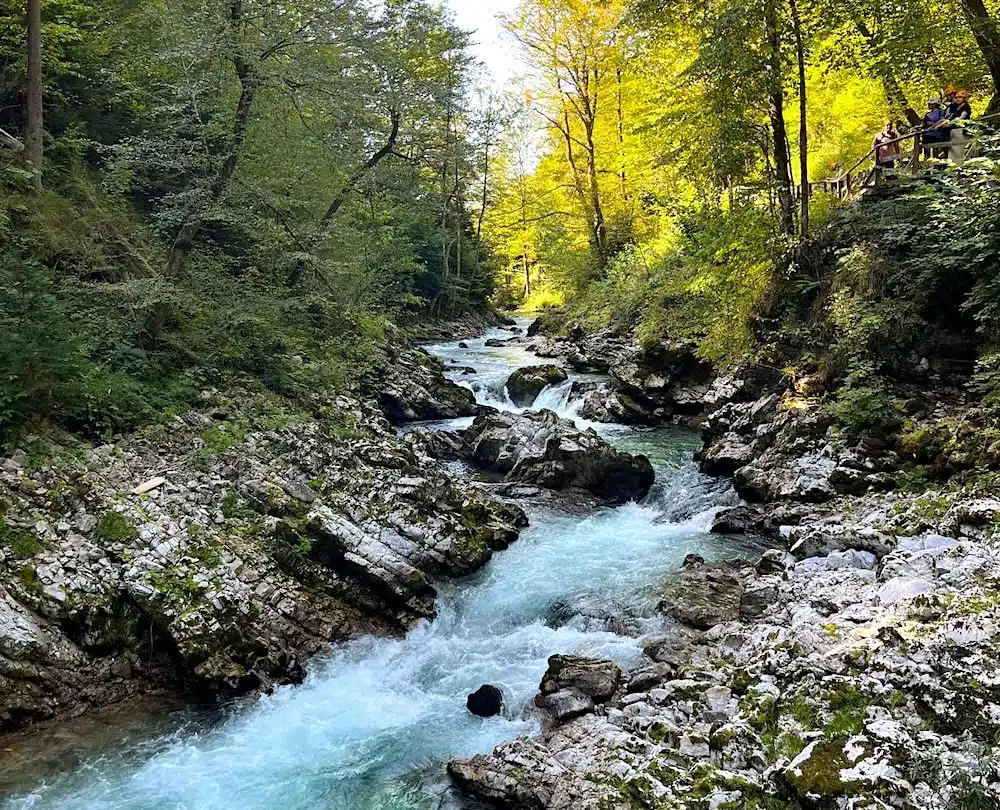 ruta por el lago bled