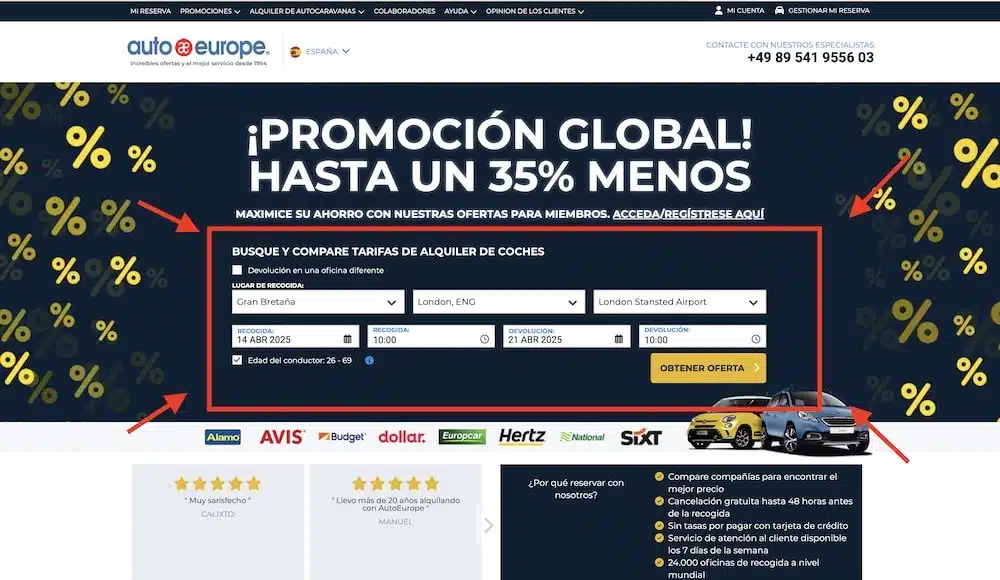 codigo descuento coche autoeurope
