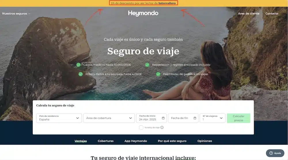 descuento heymondo paso a paso