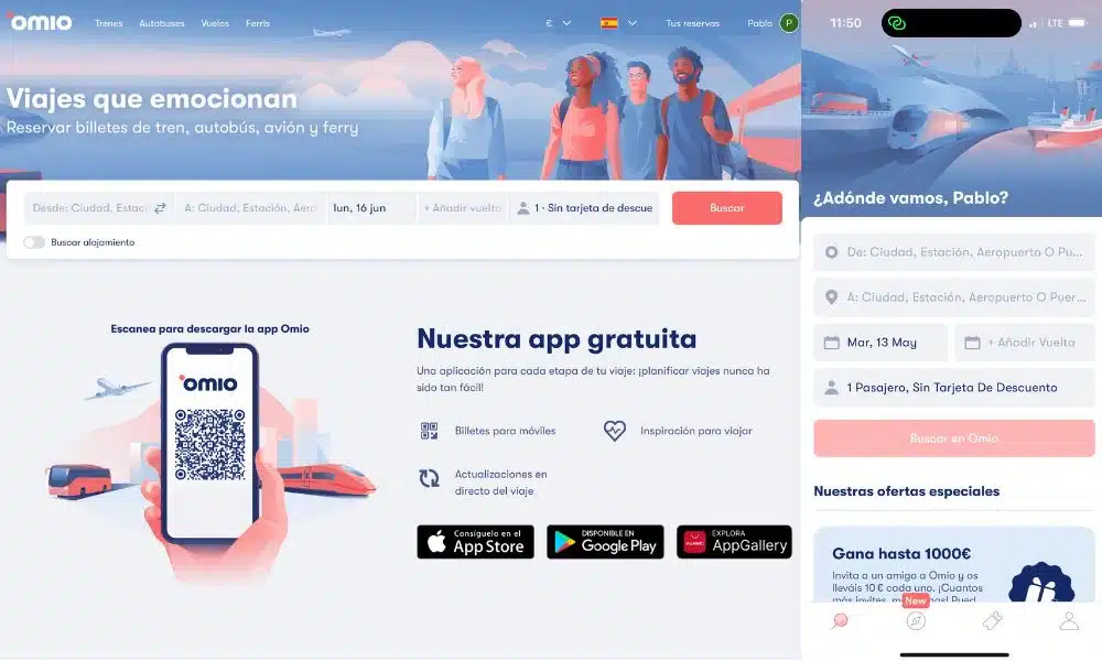 Como aplicar descuentos Omio