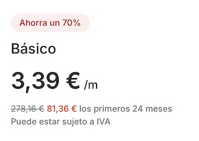 NordVPN – precio con descuento aplicado (06/2025)