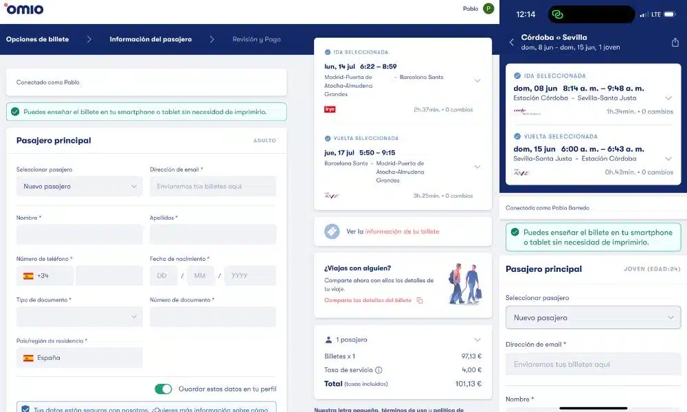 Como aplicar un descuento Omio