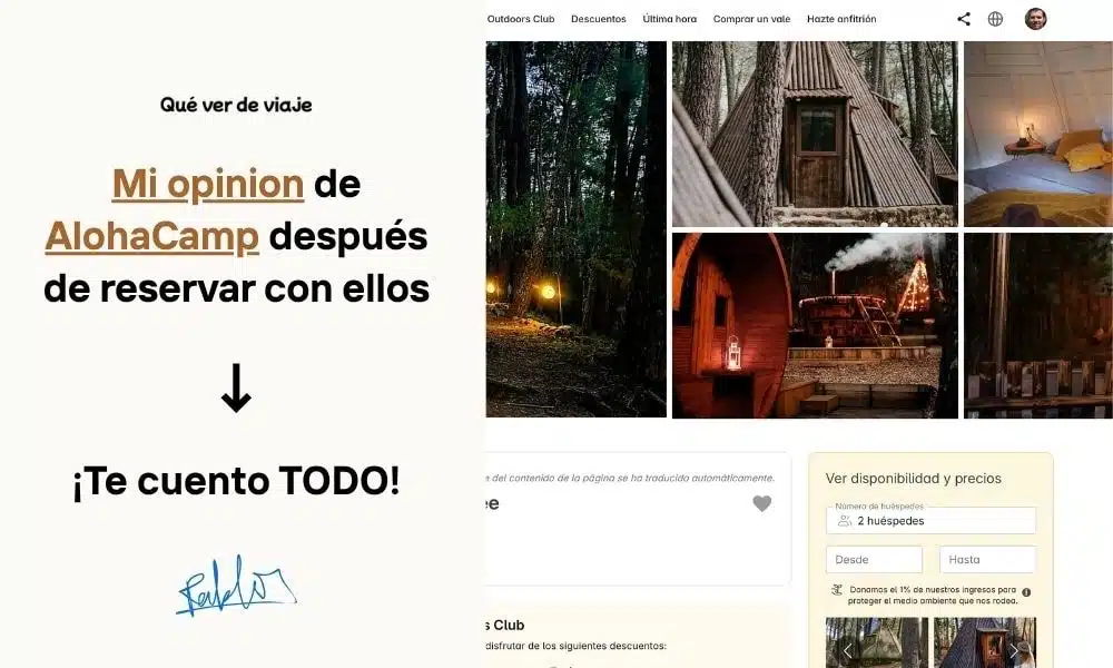 mi opinion descuento alohacamp