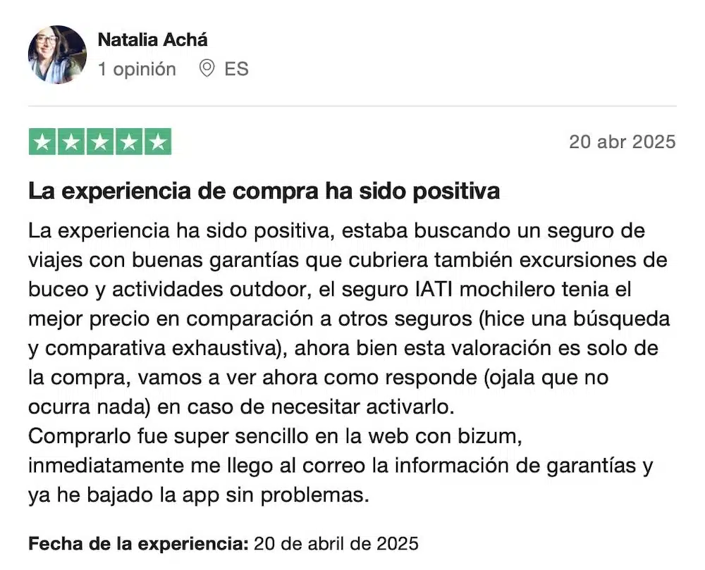 descuento iati mochileros