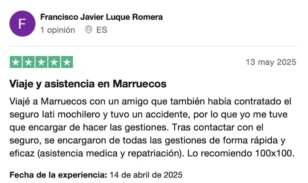 iati estrella o mochilero