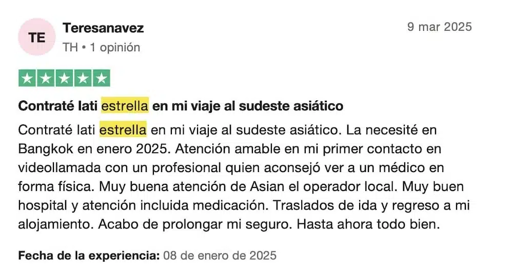 opiniones iati estrella